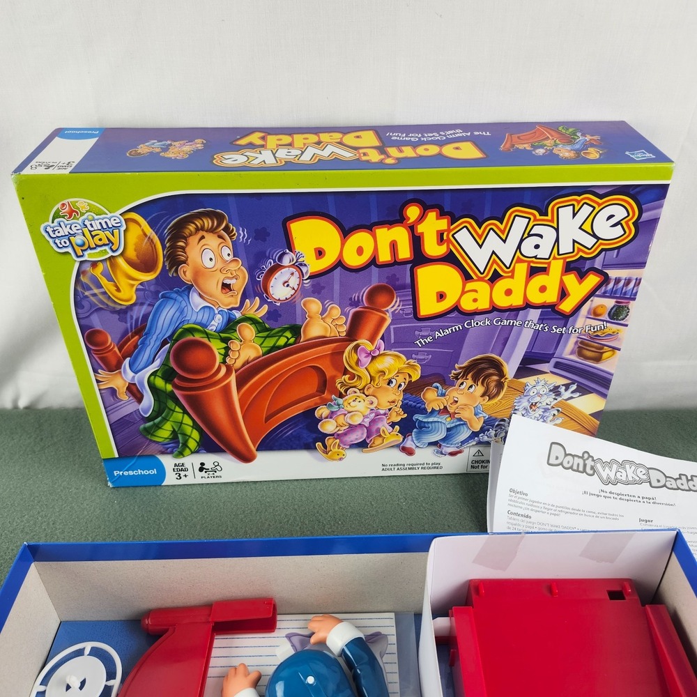 Hasbro Don't Wake Daddy Alarm Clock Game NEW OPEN BOX